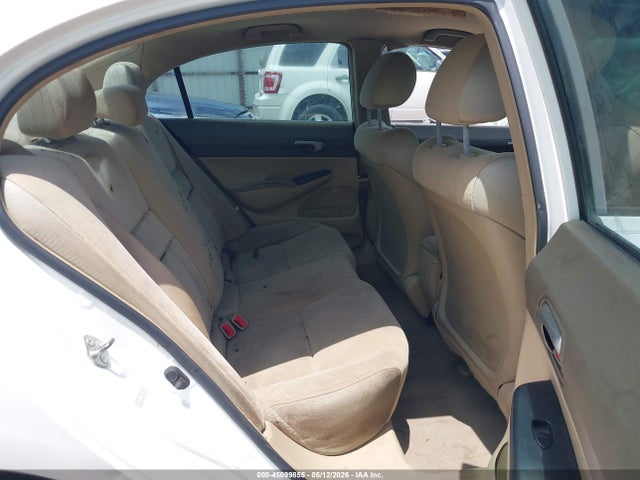 2008 Honda Civic Lx მანქანა იყიდება აუქციონზე, vin: 2HGFA15578H348078, აუქციონის ნომერი: 45099855
