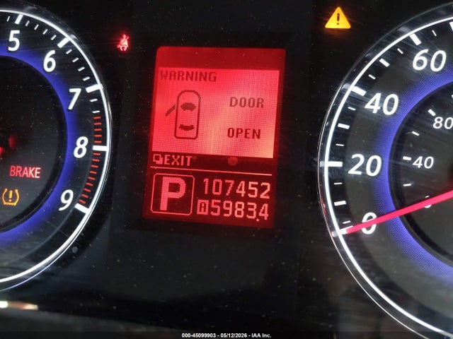 2009 Infiniti G37 Journey მანქანა იყიდება აუქციონზე, vin: JNKCV61E19M015123, აუქციონის ნომერი: 45099903