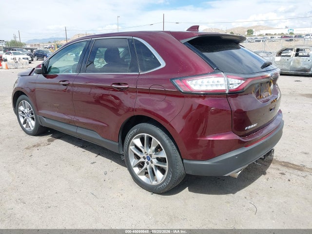 Aukcja sprzedaży 2017 Ford Edge Titanium, vin: 2FMPK4K8XHBB62744, numer aukcji: 45099948