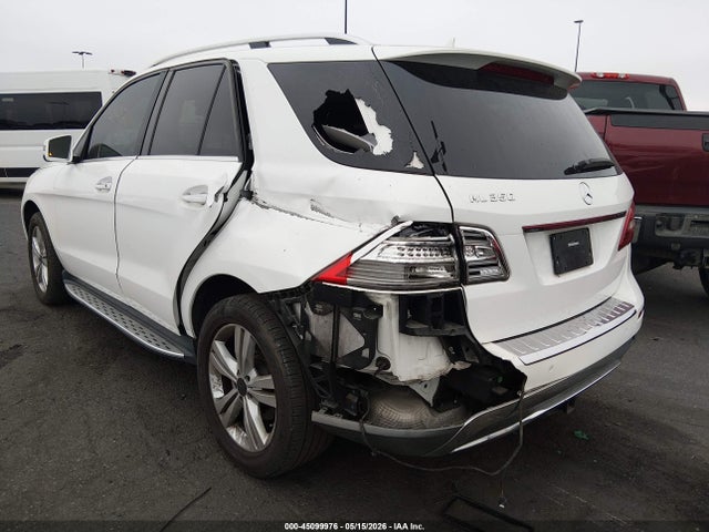 Продажа на аукционе авто 2015 Mercedes-benz Ml 350, vin: 4JGDA5JB6FA607143, номер лота: 45099976