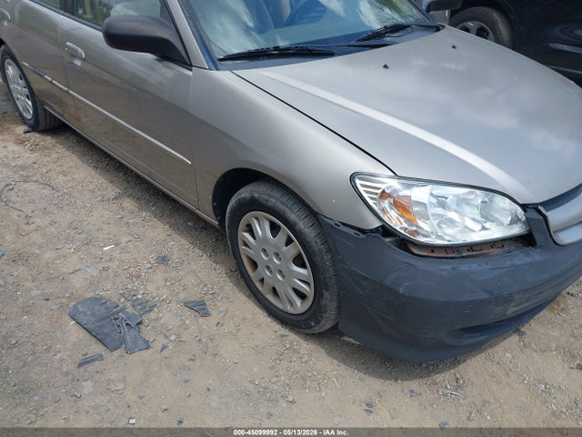 2004 Honda Civic Lx მანქანა იყიდება აუქციონზე, vin: 2HGES165X4H616302, აუქციონის ნომერი: 45099992