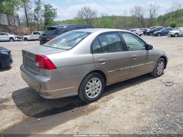 2004 Honda Civic Lx მანქანა იყიდება აუქციონზე, vin: 2HGES165X4H616302, აუქციონის ნომერი: 45099992