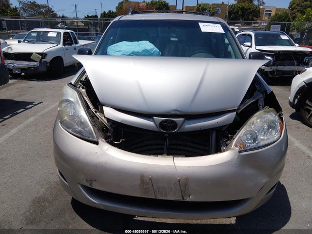 2008 Toyota Sienna Le მანქანა იყიდება აუქციონზე, vin: 5TDZK23C78S102651, აუქციონის ნომერი: 45099997