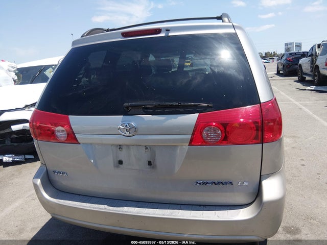 2008 Toyota Sienna Le მანქანა იყიდება აუქციონზე, vin: 5TDZK23C78S102651, აუქციონის ნომერი: 45099997