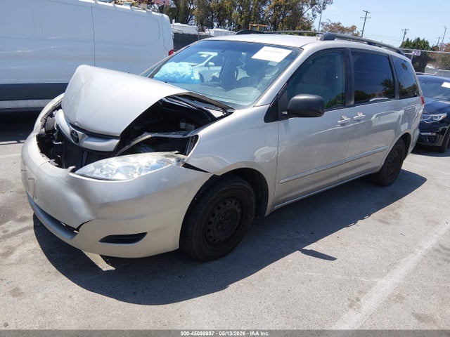 2008 Toyota Sienna Le მანქანა იყიდება აუქციონზე, vin: 5TDZK23C78S102651, აუქციონის ნომერი: 45099997