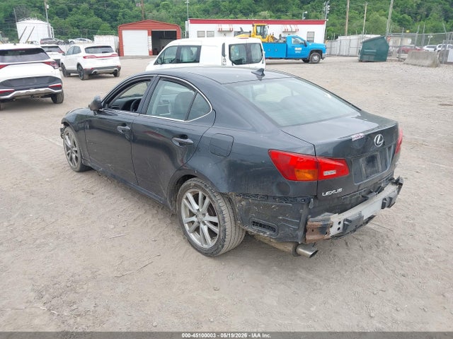 Aukcja sprzedaży 2007 Lexus Is 250, vin: JTHBK262X72029333, numer aukcji: 45100003