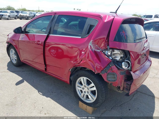 Aukcja sprzedaży 2014 Chevrolet Sonic Lt Auto, vin: 1G1JC6SB7E4120593, numer aukcji: 45100022