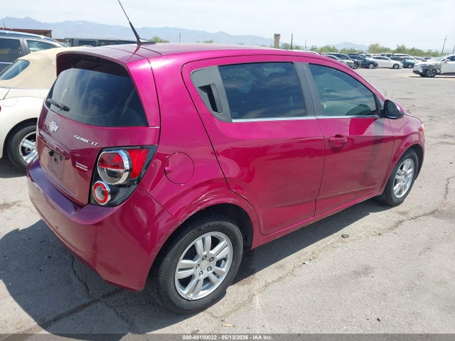 Aukcja sprzedaży 2014 Chevrolet Sonic Lt Auto, vin: 1G1JC6SB7E4120593, numer aukcji: 45100022