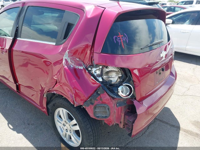 Aukcja sprzedaży 2014 Chevrolet Sonic Lt Auto, vin: 1G1JC6SB7E4120593, numer aukcji: 45100022