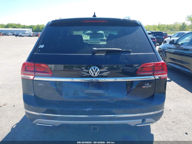 2018 Volkswagen Atlas 3.6l V6 Sel მანქანა იყიდება აუქციონზე, vin: 1V2MR2CA6JC520287, აუქციონის ნომერი: 45100035