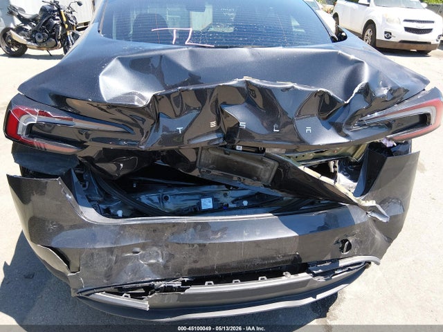 45100049 :رقم المزاد ، 5YJ3E1EAXSF057364 vin ، 2025 Tesla Model 3 Long Range Rear-wheel Drive/standard Rear-wheel Drive مزاد بيع