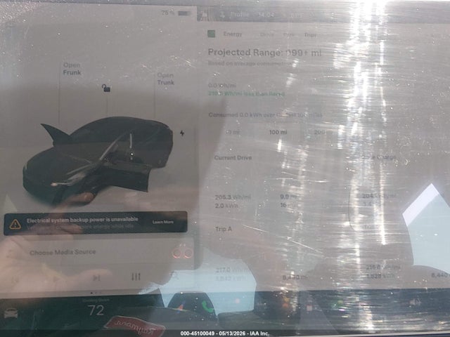 45100049 :رقم المزاد ، 5YJ3E1EAXSF057364 vin ، 2025 Tesla Model 3 Long Range Rear-wheel Drive/standard Rear-wheel Drive مزاد بيع