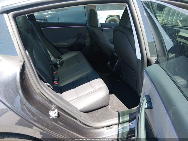 45100049 :رقم المزاد ، 5YJ3E1EAXSF057364 vin ، 2025 Tesla Model 3 Long Range Rear-wheel Drive/standard Rear-wheel Drive مزاد بيع
