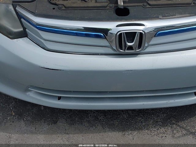 Aukcja sprzedaży 2012 Honda Civic Hybrid, vin: JHMFB4F21CS006787, numer aukcji: 45100108