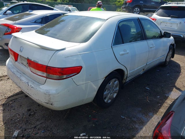 2003 Honda Accord 2.4 Lx მანქანა იყიდება აუქციონზე, vin: 3HGCM56323G712219, აუქციონის ნომერი: 45100151