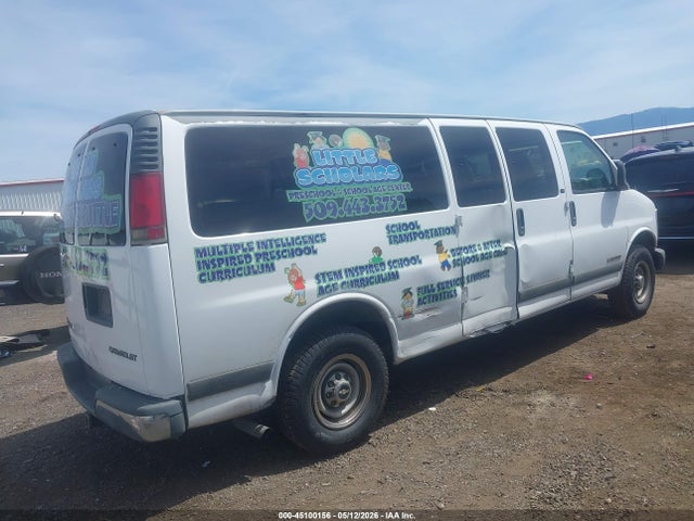 Aukcja sprzedaży 2001 Chevrolet Express, vin: 1GAHG39R811204907, numer aukcji: 45100156