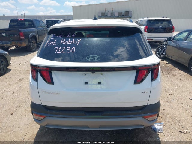 45100157 :رقم المزاد ، 5NMJBCDE3TH614941 vin ، 2026 Hyundai Tucson Sel مزاد بيع