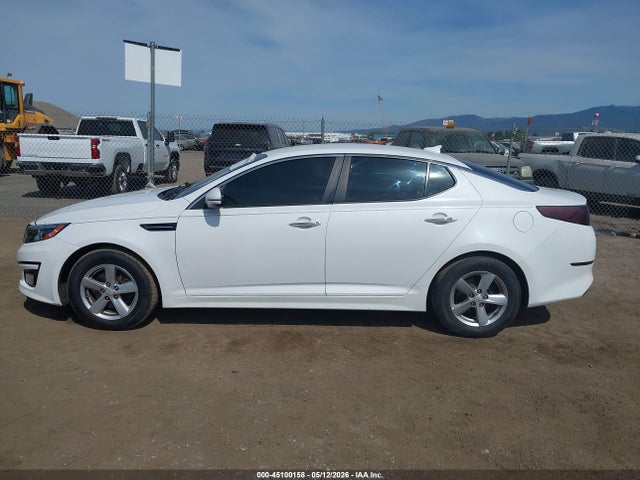 45100158 :رقم المزاد ، 5XXGM4A79EG301023 vin ، 2014 Kia Optima Lx مزاد بيع