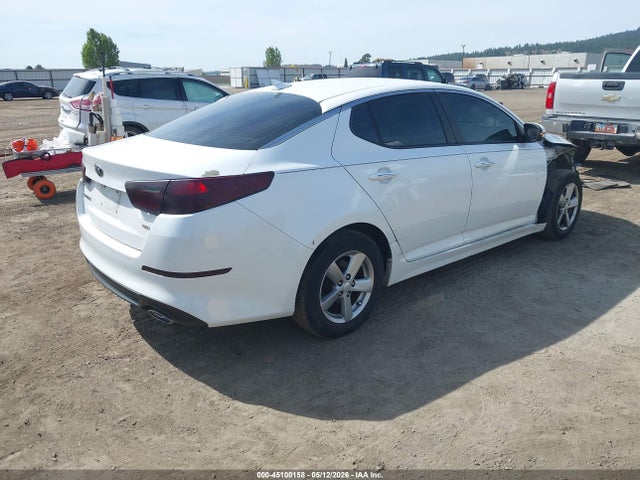 45100158 :رقم المزاد ، 5XXGM4A79EG301023 vin ، 2014 Kia Optima Lx مزاد بيع