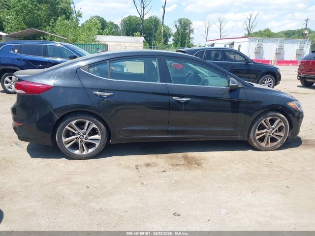 2017 Hyundai Elantra Limited მანქანა იყიდება აუქციონზე, vin: 5NPD84LF4HH068768, აუქციონის ნომერი: 45100161