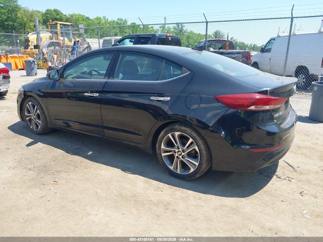 2017 Hyundai Elantra Limited მანქანა იყიდება აუქციონზე, vin: 5NPD84LF4HH068768, აუქციონის ნომერი: 45100161