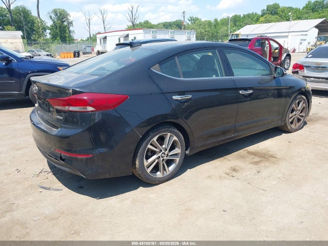2017 Hyundai Elantra Limited მანქანა იყიდება აუქციონზე, vin: 5NPD84LF4HH068768, აუქციონის ნომერი: 45100161