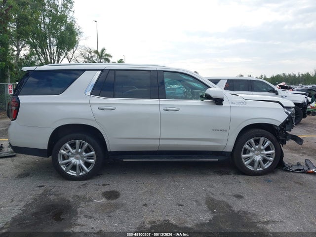 Продаж на аукціоні авто 2022 Chevrolet Tahoe 4wd High Country, vin: 1GNSKTKL1NR211634, номер лоту: 45100207