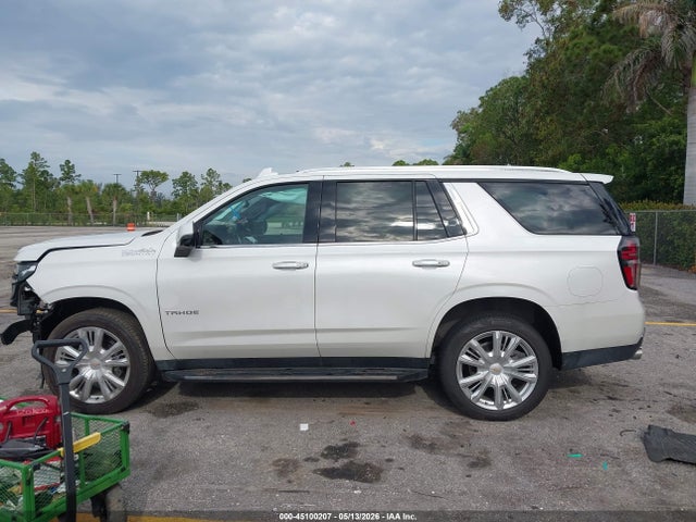 Продаж на аукціоні авто 2022 Chevrolet Tahoe 4wd High Country, vin: 1GNSKTKL1NR211634, номер лоту: 45100207