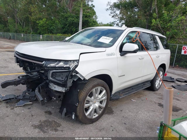 Продаж на аукціоні авто 2022 Chevrolet Tahoe 4wd High Country, vin: 1GNSKTKL1NR211634, номер лоту: 45100207