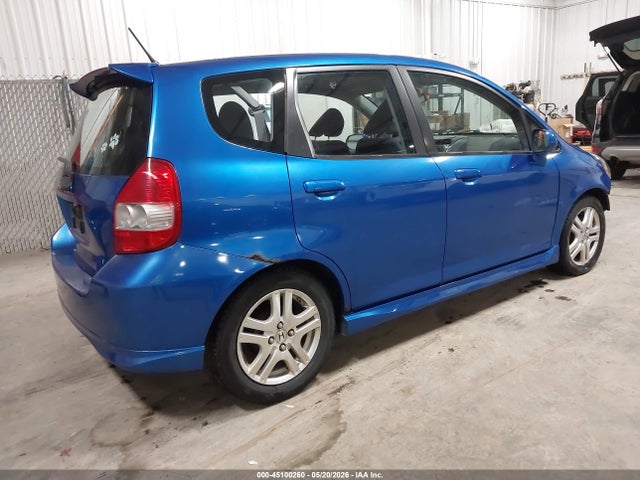 2008 Honda Fit Sport მანქანა იყიდება აუქციონზე, vin: JHMGD38608S037013, აუქციონის ნომერი: 45100260