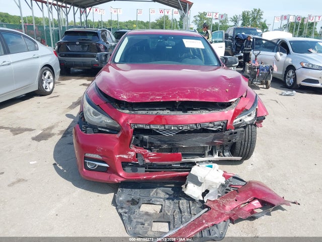 Aukcja sprzedaży 2014 Infiniti Q50 Hybrid Premium, vin: JN1AV7AR6EM701365, numer aukcji: 45100273