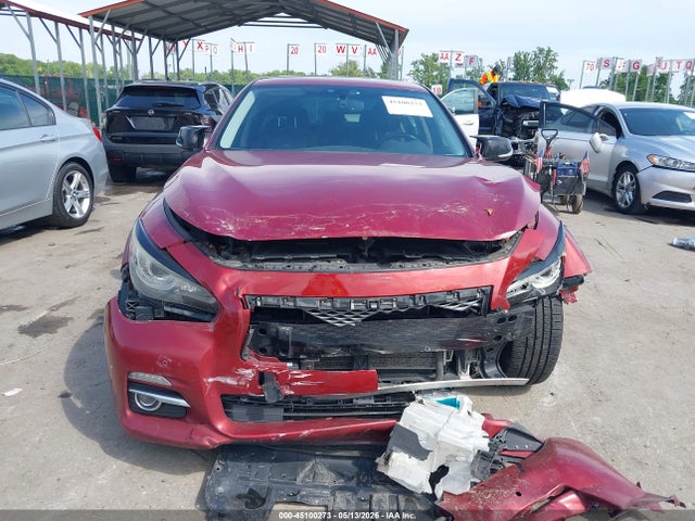 Aukcja sprzedaży 2014 Infiniti Q50 Hybrid Premium, vin: JN1AV7AR6EM701365, numer aukcji: 45100273