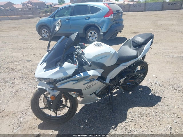 2025 Kawasaki Ex500 მანქანა იყიდება აუქციონზე, vin: ML5EXGG10SDA58997, აუქციონის ნომერი: 45100287