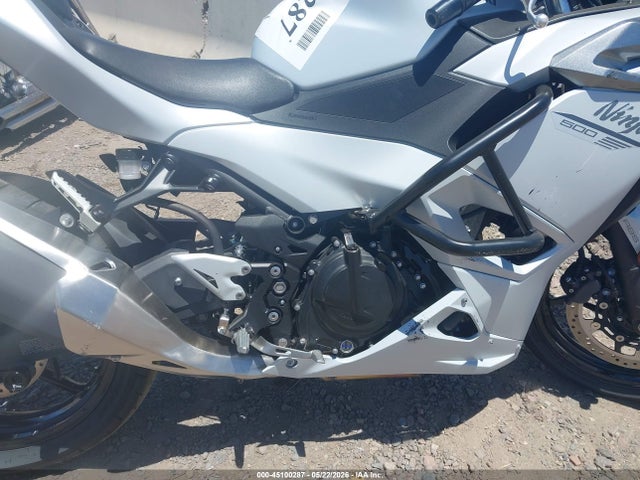 2025 Kawasaki Ex500 მანქანა იყიდება აუქციონზე, vin: ML5EXGG10SDA58997, აუქციონის ნომერი: 45100287