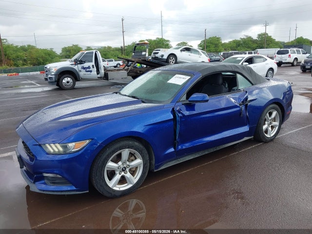 Продажа на аукционе авто 2016 Ford Mustang V6, vin: 1FATP8EM8G5246946, номер лота: 45100385