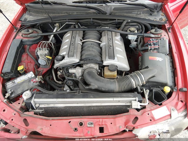 45100416 :رقم المزاد ، 6G2VX12U06L819998 vin ، 2006 Pontiac Gto مزاد بيع
