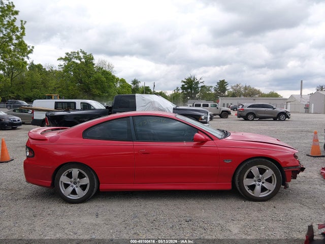 45100416 :رقم المزاد ، 6G2VX12U06L819998 vin ، 2006 Pontiac Gto مزاد بيع