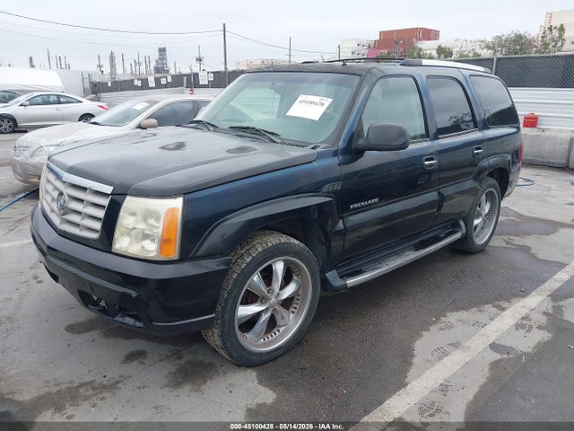 2002 Cadillac Escalade Standard მანქანა იყიდება აუქციონზე, vin: 1GYEK63N02R180485, აუქციონის ნომერი: 45100428