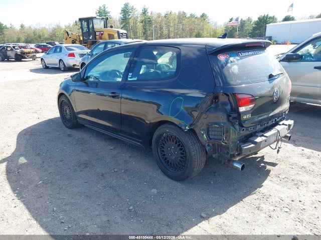 2012 Volkswagen Gti 2-door მანქანა იყიდება აუქციონზე, vin: WVWFD7AJ1CW099010, აუქციონის ნომერი: 45100448