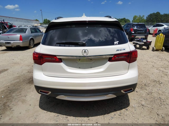 45100514 :رقم المزاد ، 5FRYD3H44FB012886 vin ، 2015 Acura Mdx Technology Package مزاد بيع