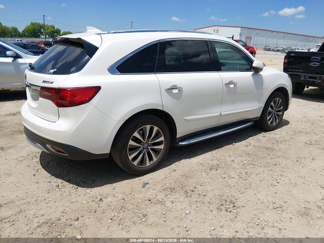 Продаж на аукціоні авто 2015 Acura Mdx Technology Package, vin: 5FRYD3H44FB012886, номер лоту: 45100514