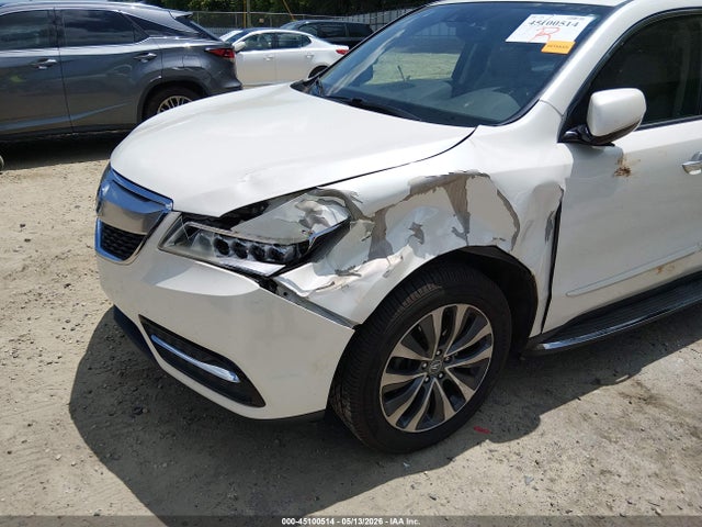 Aukcja sprzedaży 2015 Acura Mdx Technology Package, vin: 5FRYD3H44FB012886, numer aukcji: 45100514