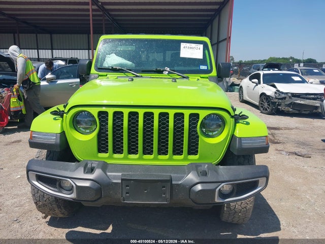 Продажа на аукционе авто 2021 Jeep Gladiator Texas Trail 4x4, vin: 1C6HJTAG7ML622961, номер лота: 45100524