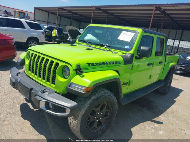 Продажа на аукционе авто 2021 Jeep Gladiator Texas Trail 4x4, vin: 1C6HJTAG7ML622961, номер лота: 45100524