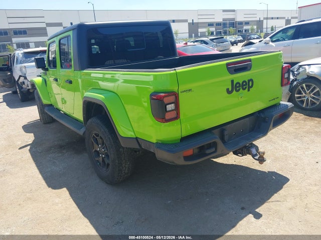 Продажа на аукционе авто 2021 Jeep Gladiator Texas Trail 4x4, vin: 1C6HJTAG7ML622961, номер лота: 45100524