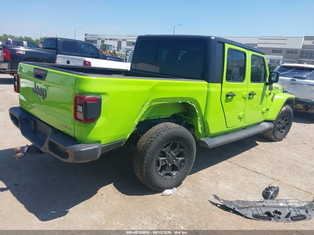 Продажа на аукционе авто 2021 Jeep Gladiator Texas Trail 4x4, vin: 1C6HJTAG7ML622961, номер лота: 45100524