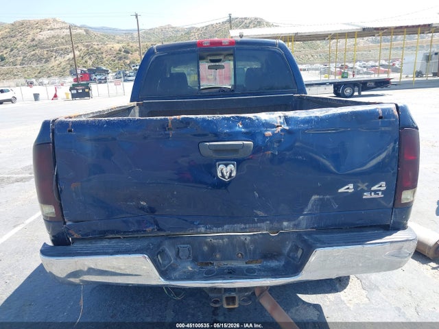 2006 Dodge Ram 1500 Slt/trx4 Off Road/sport მანქანა იყიდება აუქციონზე, vin: 1D7HU18286S512773, აუქციონის ნომერი: 45100535