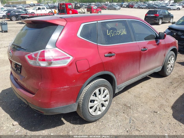 45100586 :رقم المزاد ، KNMAT2MT4GP701184 vin ، 2016 Nissan Rogue S/sl/sv مزاد بيع