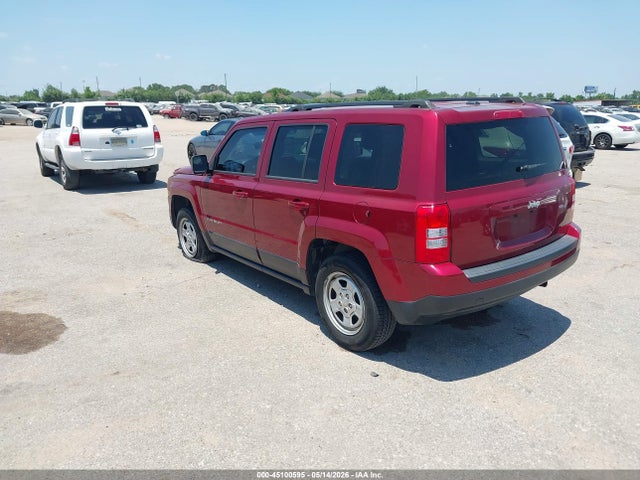 45100595 :رقم المزاد ، 1C4NJPBA3GD810873 vin ، 2016 Jeep Patriot Sport مزاد بيع