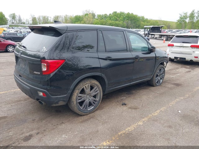 2019 Honda Passport Ex-l მანქანა იყიდება აუქციონზე, vin: 5FNYF8H57KB012778, აუქციონის ნომერი: 45100604